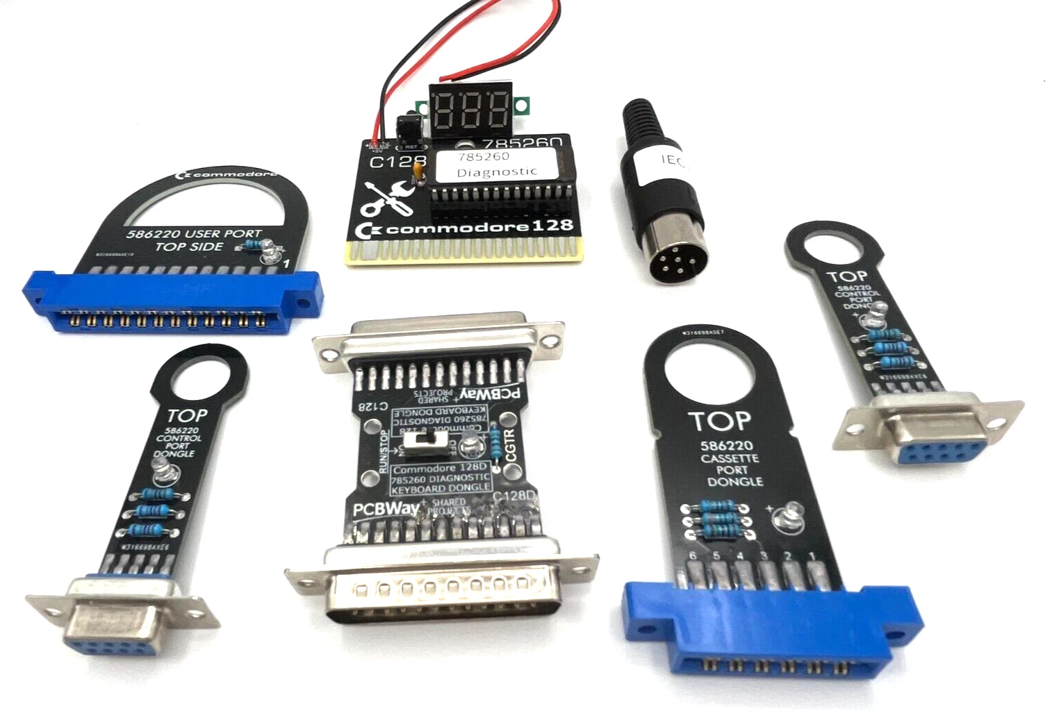 Commodore 128 Diagnostic & Harness Kit - Full Kit (Diagnostic Cartridge & Harness) thumbnail 6