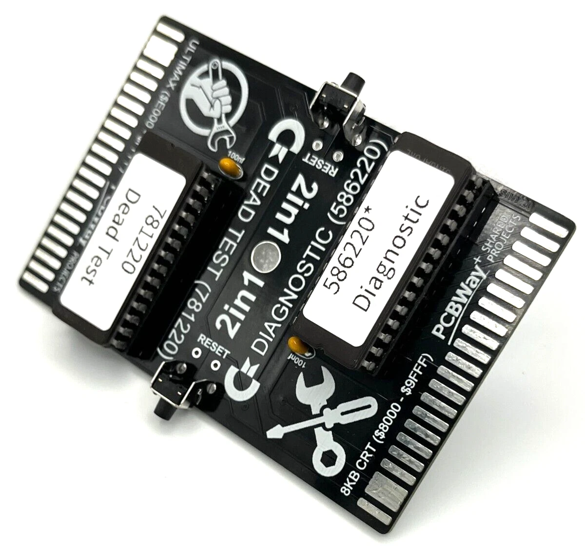 Commodore 64 Diagnostic Kit - Full Kit (2-in-1 Cartridge & Harness) thumbnail 11
