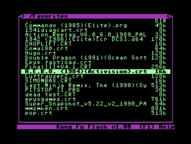 Kung Fu Flash: The Ultimate C64/128 Cartridge - White Case + 32Gb Card thumbnail 7