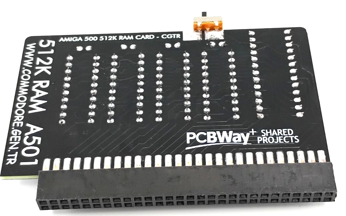 Commodore Amiga 500 512KB RAM Expansion (A501 Clone) - Amiga 500 512KB RAM Expansion + Switch thumbnail 5