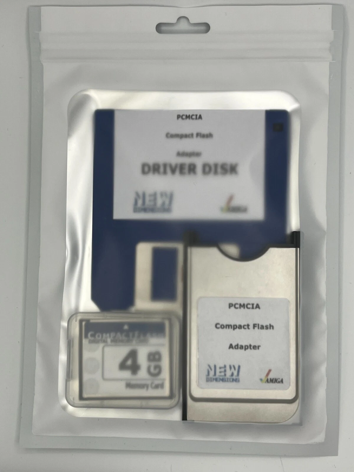 Amiga 600/1200 PCMCIA Compact Flash CF Adapter Kit with 4GB Card - All-in-One Adapter Kit thumbnail 9