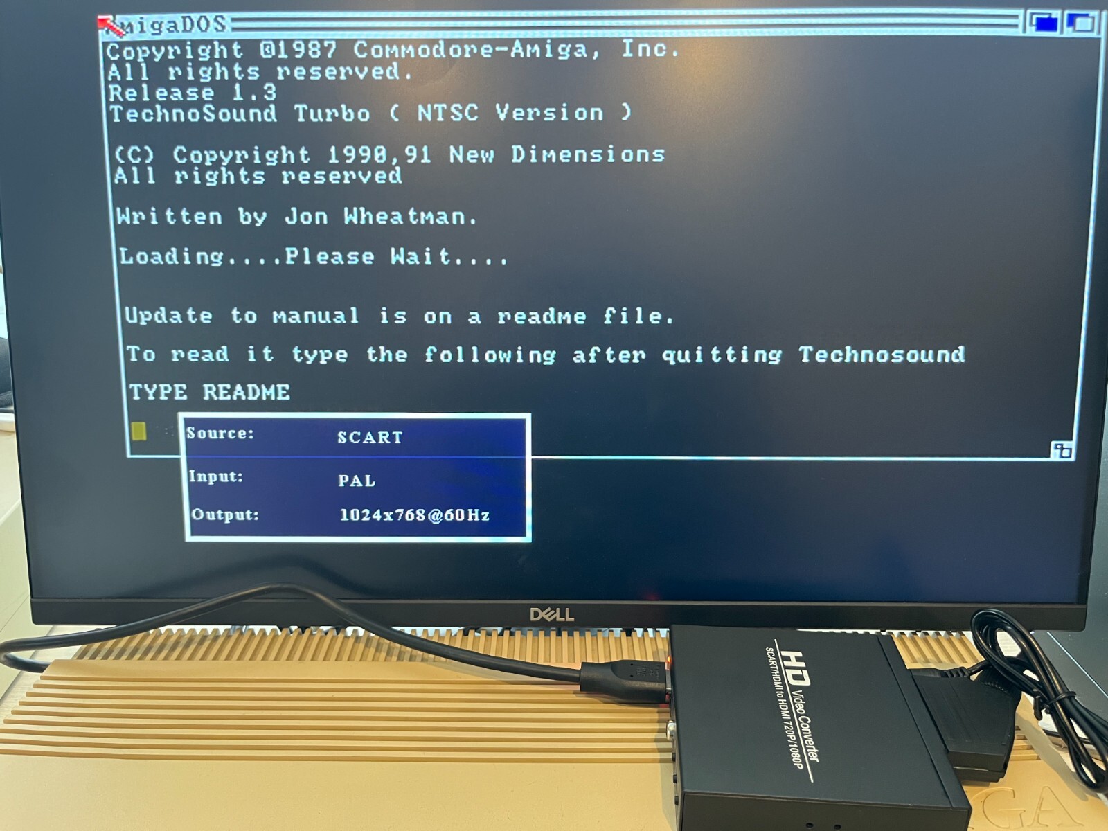 Commodore Amiga RGB to HDMI Adapter and Cable Set - Standard Set thumbnail 5