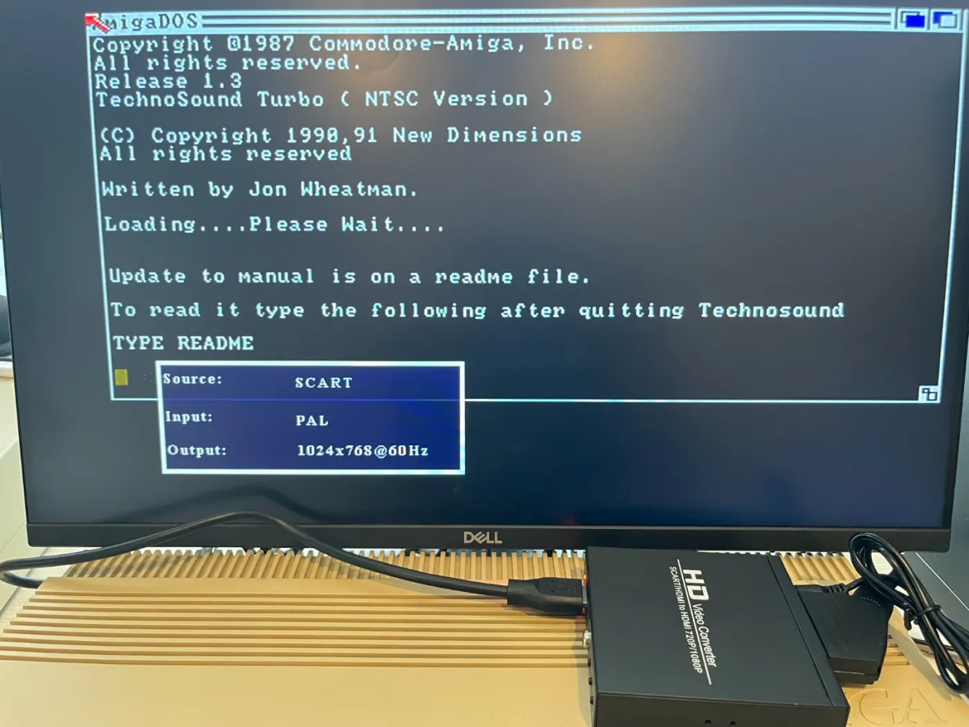 Commodore Amiga RGB to HDMI Adapter and Cable Set - Standard Set thumbnail 5