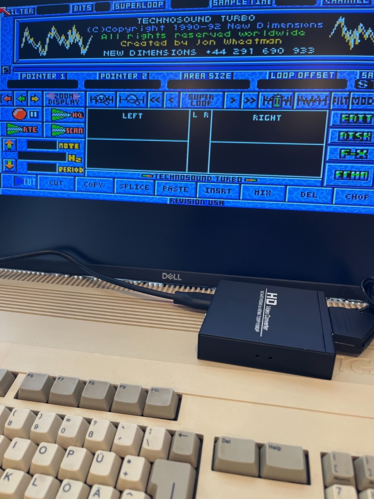 Commodore Amiga RGB to HDMI Adapter and Cable Set - Standard Set thumbnail 6