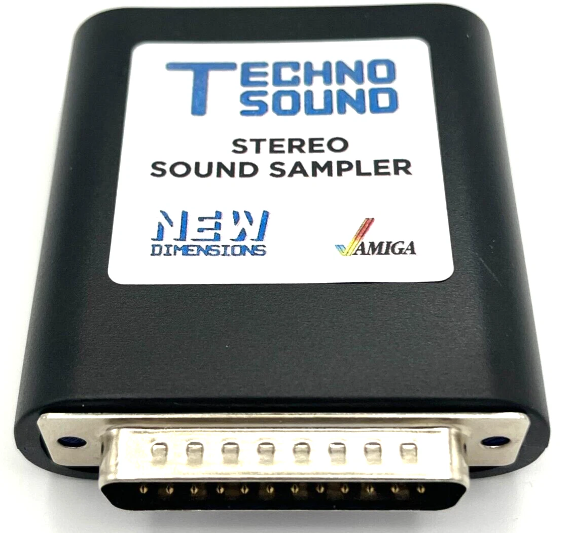 Technosound Turbo Sound Sampler for Commodore Amiga - Black Case thumbnail 5