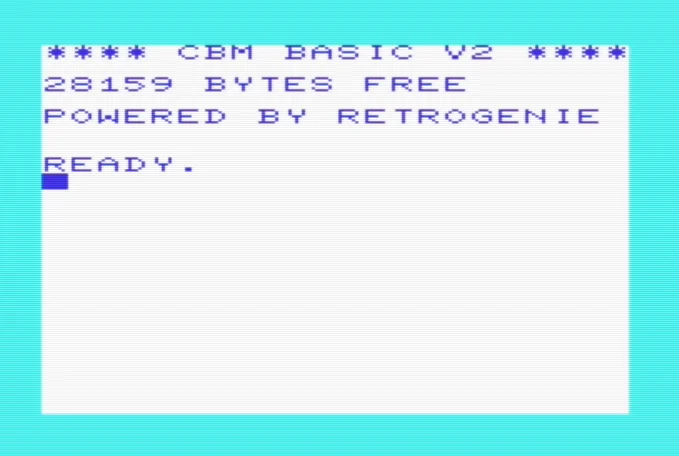 Retro Genie Cartridge for Commodore Vic 20 - White Case thumbnail 5