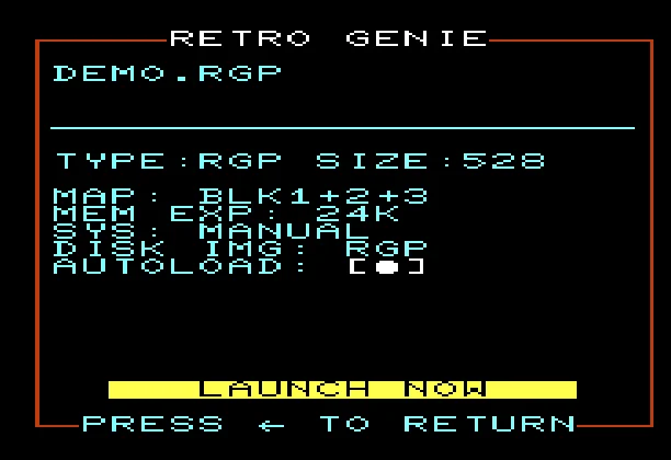 Retro Genie Cartridge for Commodore Vic 20 - White Case thumbnail 12
