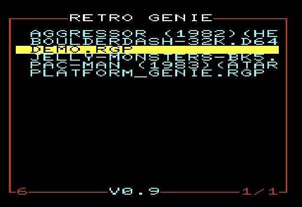 Retro Genie Cartridge for Commodore Vic 20 - White Case thumbnail 13